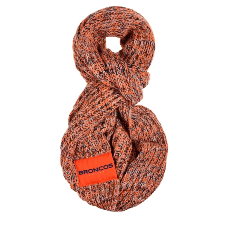 ❗️FINAL❗️ 🆕 NFL Denver BRONCOS Infinity Scarf 🔴🔴